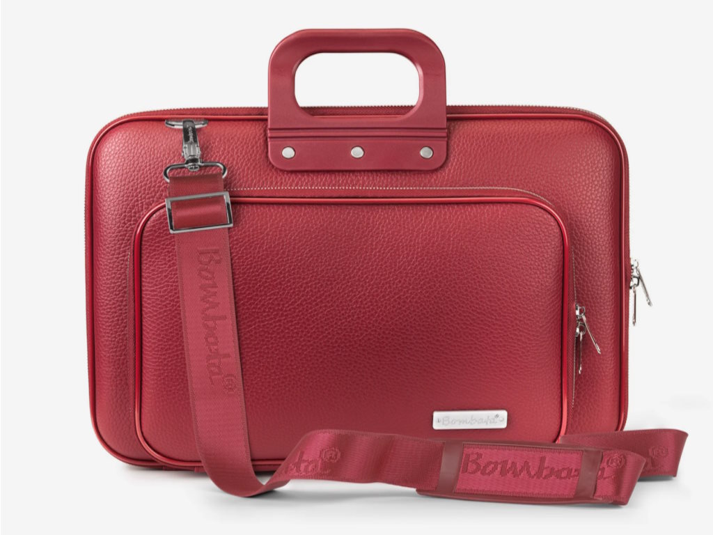 Bombata Torba  Classic Plus 15,6" Borgogna red/Crvena